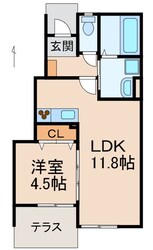 ハイツＣＬの物件間取画像